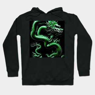 The Dragon Green Hoodie